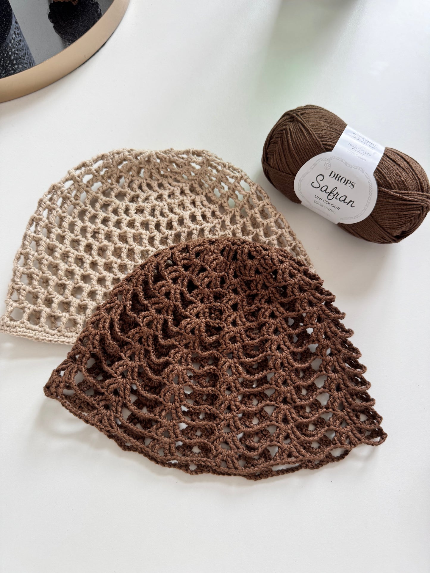 Patron bonnet bohème FR/EN PDF + VIDEO